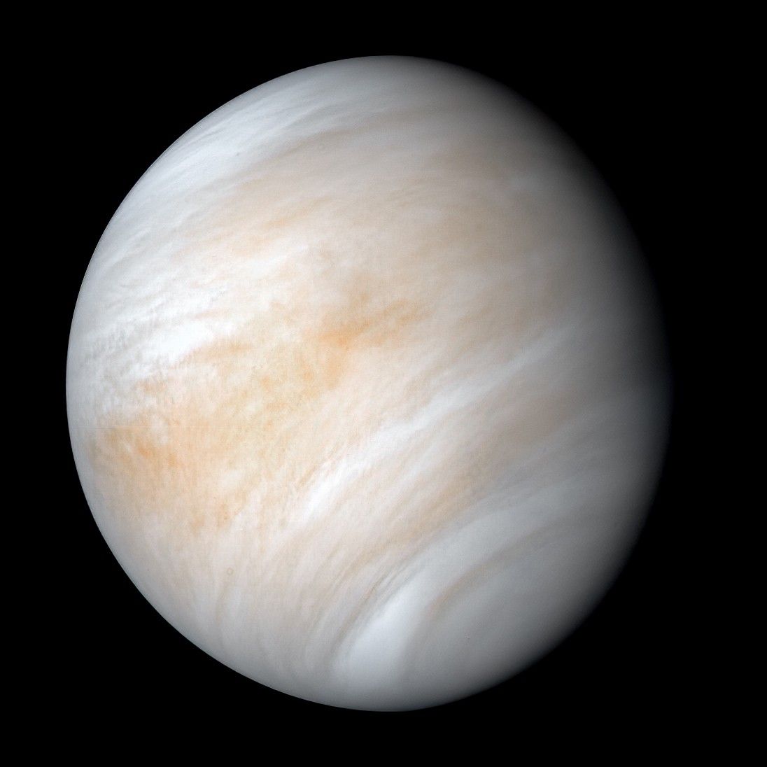 Venus as seen by NASA's Mariner 10 spacecraft